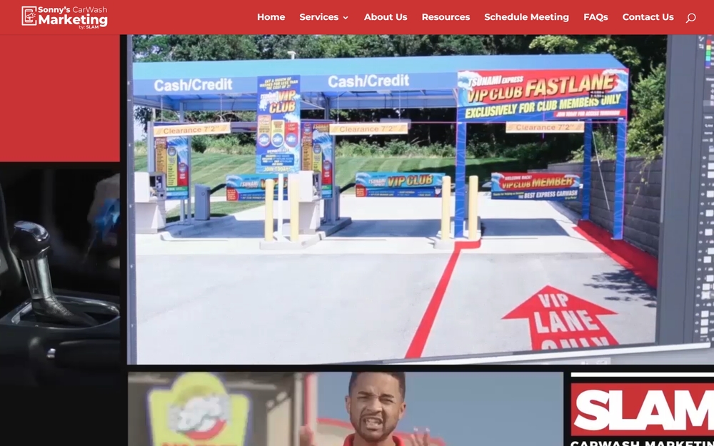 img of B2B Digital Marketing Agency - SLAM Carwash Marketing